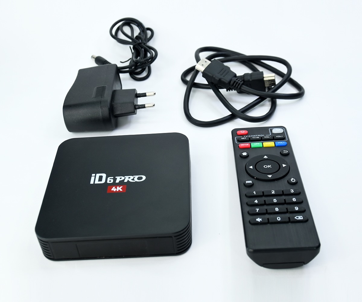 ID 6Pro Andriod Tv Box 8Gb/128Gb Original with bluetooth and 5G WiFi