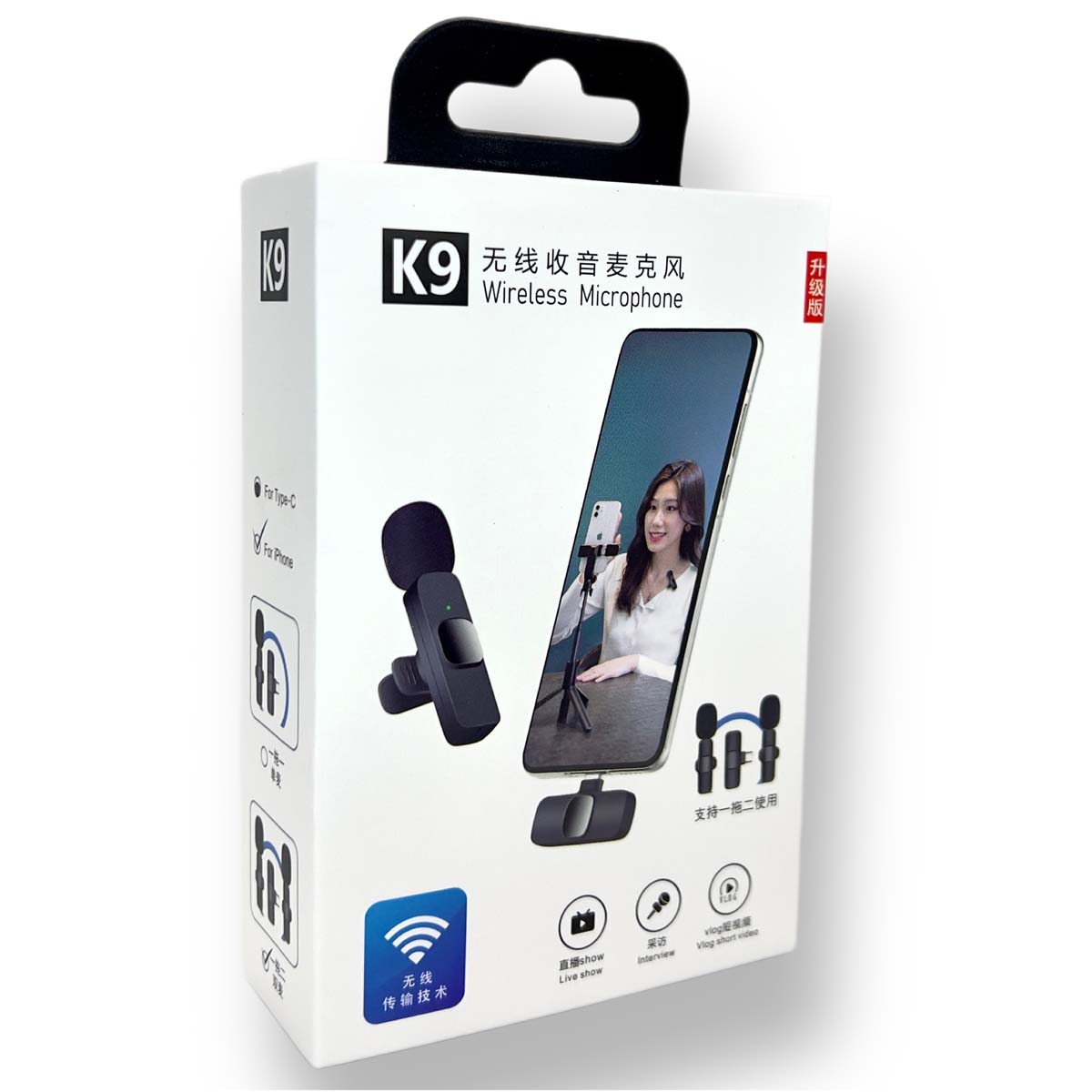 K9 Dual Wireless Mic Original