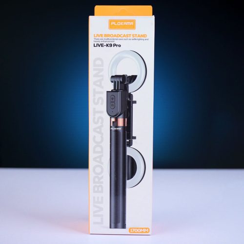 PLOKAMA K9 PRO 4IN1 SELFIE STICK TRIPOD