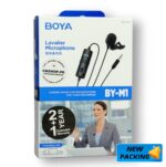 BOYA BY-M1 Omni Directional Lavalier Microphone for Smartphones Nikon DSLR Cameras Audio Recorder PC