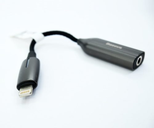Baseus 2-in-1 iP Male to iP 3.5mm Female Adapter L56