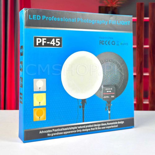 PF-45 Premium Light  with Stand for YouTube Videos