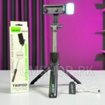 4-in-1 Multifunctional Selfie Stick, Tripod Stand, Bluetooth & Selfie Light 2.5F