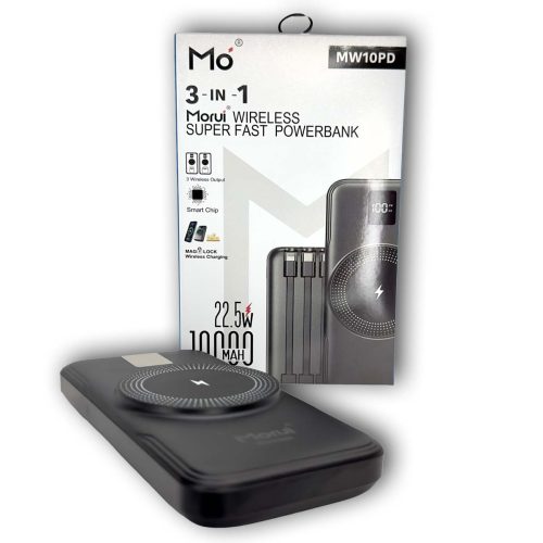 Morui 10000mAh Wireless Fast Charging Power Bank