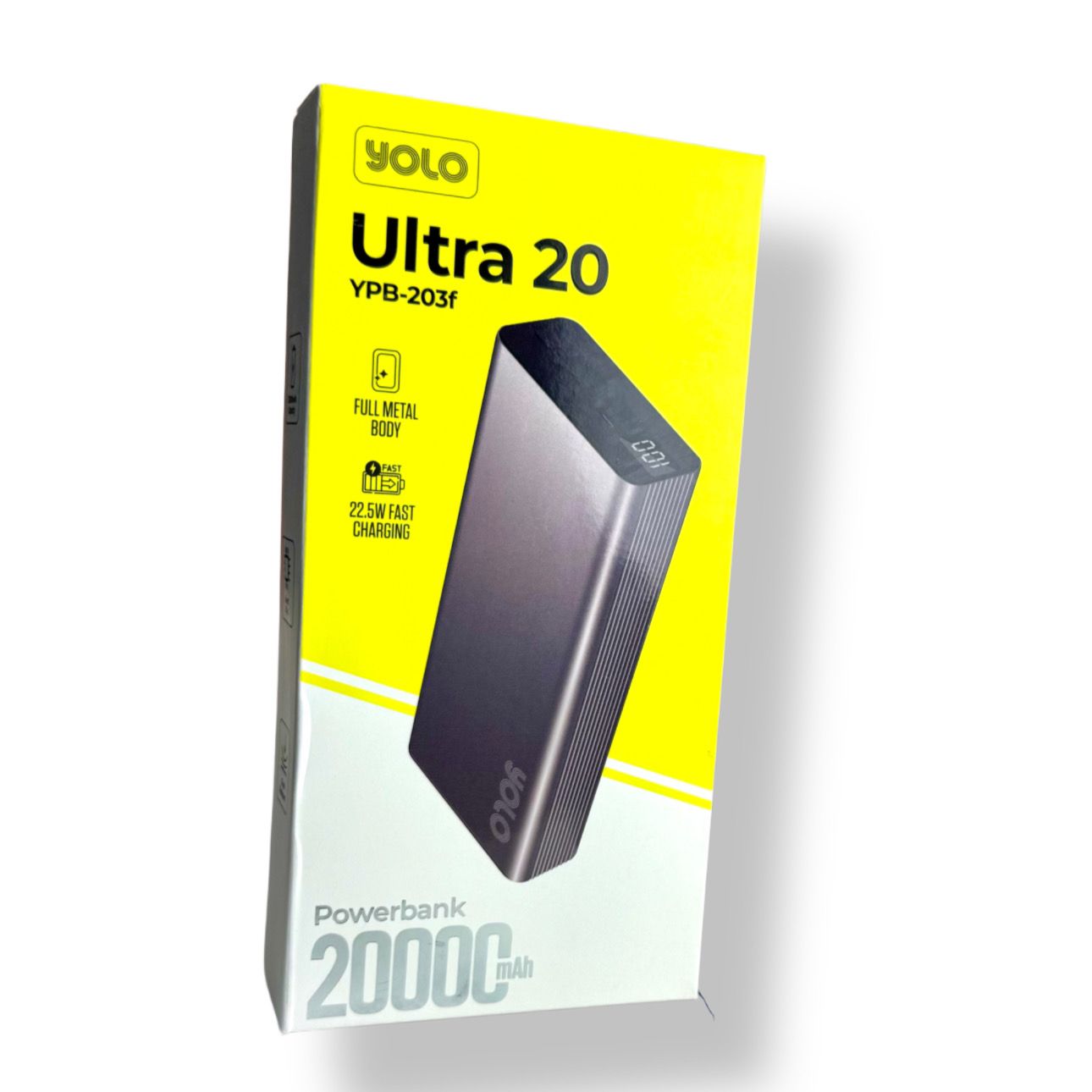 YOLO Ultra 20 Fast Charging Powerbank 20000mAh 22.5W
