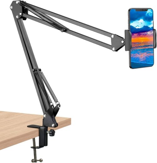 Tablet & Phone Arm Stand For Video Recording Watching Studying