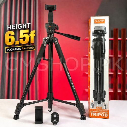 PLOKAMA PK-9990 CAMERA, CAMCORDER, MOBILE TRIPOD 6.5F