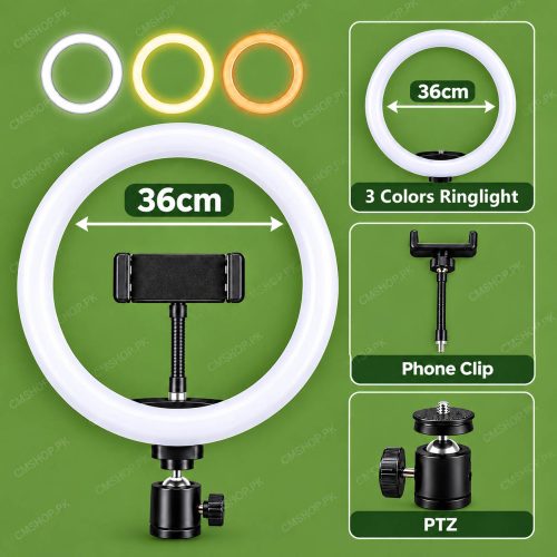 PK-360 RING LIGHT WITH 7F STAND