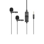 BOYA BY-M1DM Dual Omni-directional Lavalier Mic