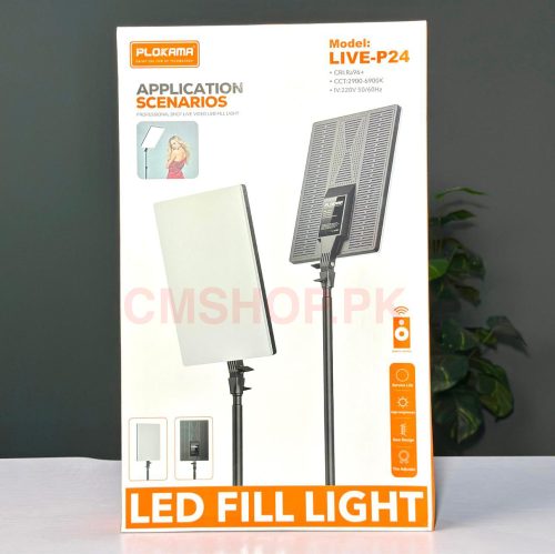 Plokama Live-P24 Application Scenarios Led Fill Light Panel