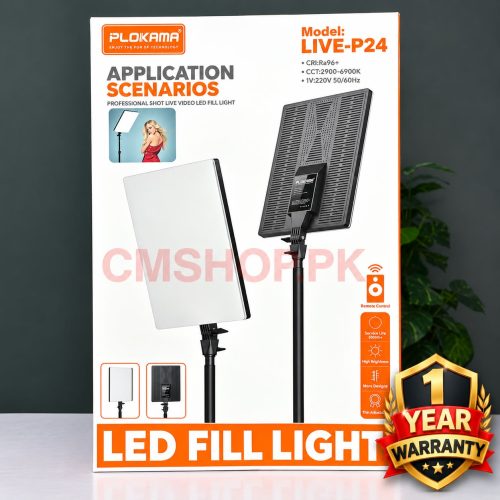 Plokama Live-P24 Application Scenarios Led Fill Light Panel