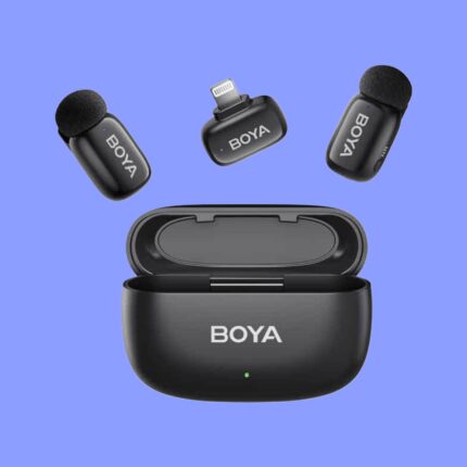 BOYA Mini 15 Dual Wireless Microphone For IOS