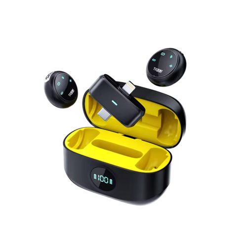 K31 PRO COLLAR CLIP BUTTON WIRELESS MICROPHONE FOR ANDROID & IOS