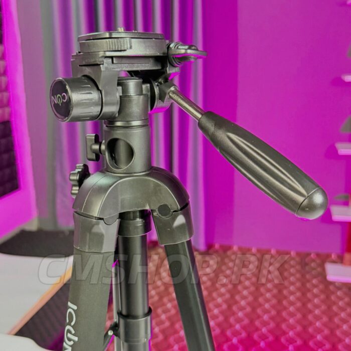ICON 7812 Professional Overhead Tripod Plus Monopod Multipurpose For Mobiles, Mirrorless Cameras, DSLR etc - Image 3