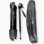 ICON 7812 Professional Overhead Tripod Plus Monopod Multipurpose For Mobiles, Mirrorless Cameras, DSLR etc - Image 5