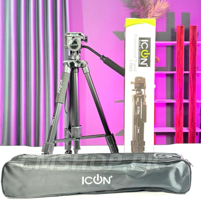 ICON 7863 Professional Hydraulic 2 in 1 Tripod + Monopod - Image 2