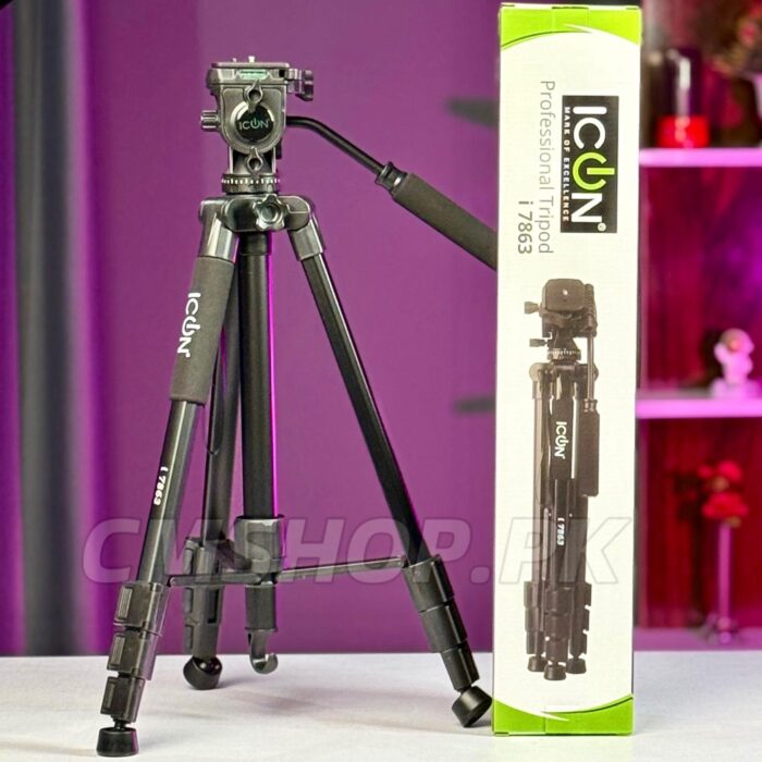 ICON 7863 Professional Hydraulic 2 in 1 Tripod + Monopod - Image 1