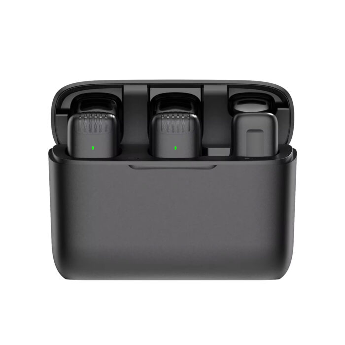 NEW J13 Type-C Dual Activate Noise Cancellation Wireless Microphone with Charging Case - Image 2