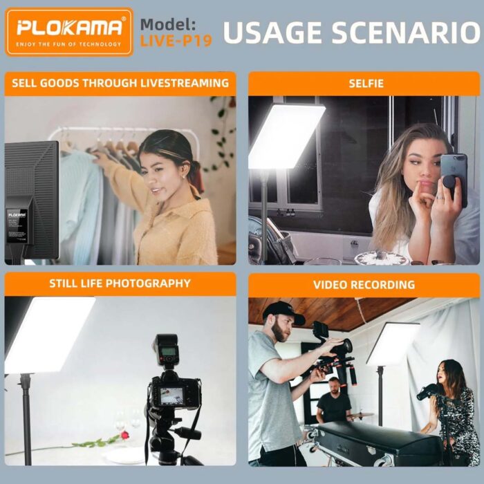 BUDGET DEAL (GOLD PACKAGE) Rgb Rechargable Light U160/P19 Light/Light Stand - Image 7