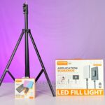 BUDGET DEAL (SILVER PACKAGE ) Rgb Rechargable Light U160/P11 Light/ Light Stand