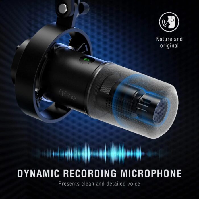 Fifine K688 XLR/USB Dynamic Microphone - Image 2