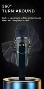 Jmary MC-PW10 Professional USB Microphone For Pc & Mobile - Image 4