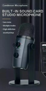 Jmary MC-PW10 Professional USB Microphone For Pc & Mobile - Image 5