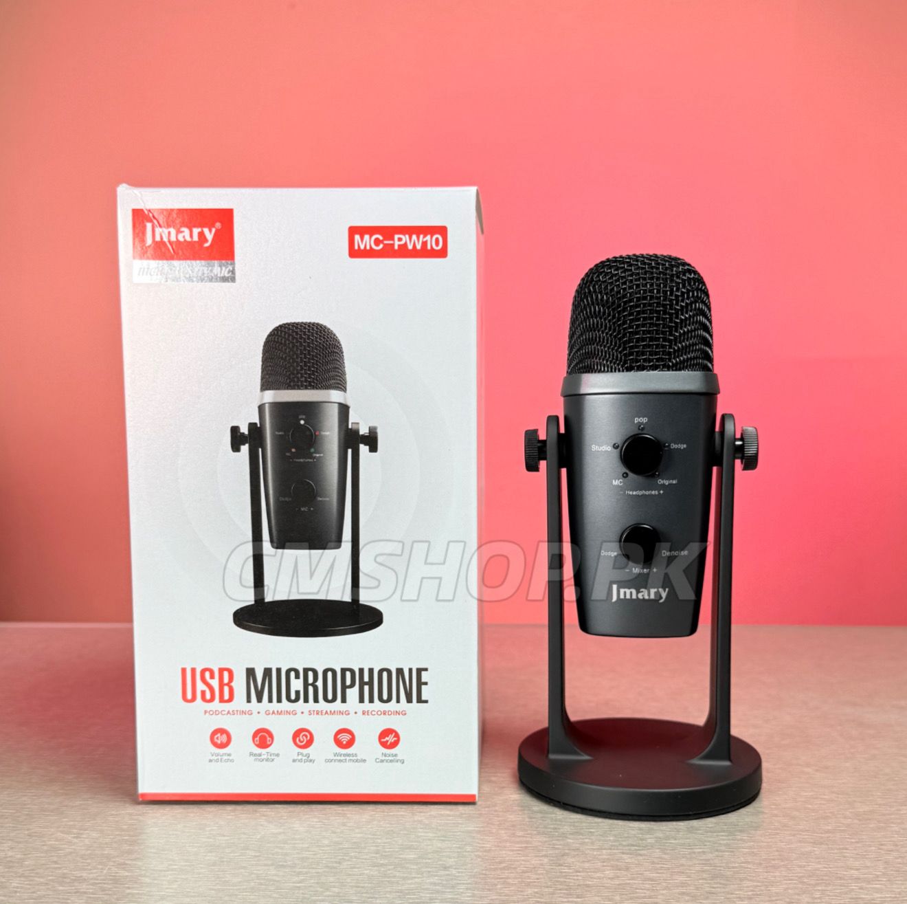 Jmary MC-PW10 Professional USB Microphone For Pc & Mobile