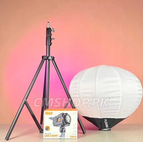 PLOKAMA PK400S LIGHT WITH 2.8M STAND & SOFT BALLAND SOFTBOX BALLOON
