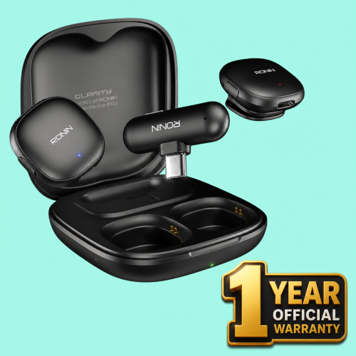 Ronin Clarity Vlogging Mic Three modes for the perfect voice