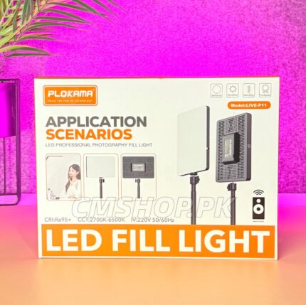 Plokama Live-P11 Application Scenarios Led Fill Light Panel