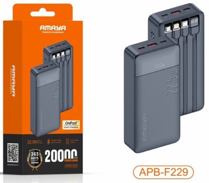 AMAYA APB-F229 22.5W 20000mAh Power Bank