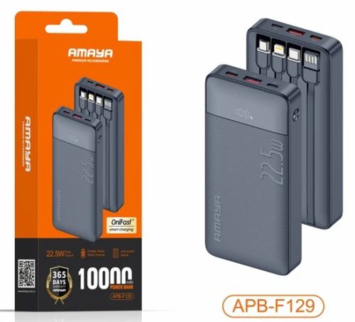 AMAYA APB-F129 22.5W 10000mAh Power Bank