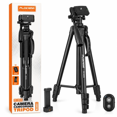 PLOKAMA PK9930 Tripod Stand Adjustable 141cm in Pakistan