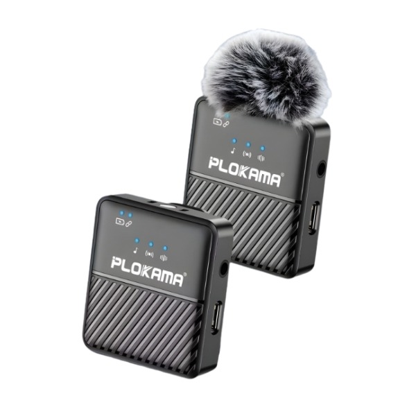 Plokama VM-60 Dual Wireless Microphone with Noise Reduction - Image 3