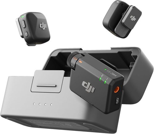 DJI Mic Mini (2 TX + 1 RX) – 2-Person Wireless Microphone