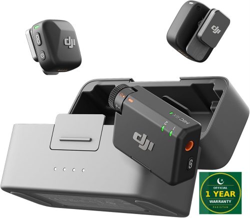 DJI Mic Mini (2 TX + 1 RX) – 2-Person Wireless Microphone