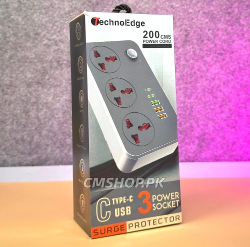 TechnoEdge Power Extension Board Surge Protector