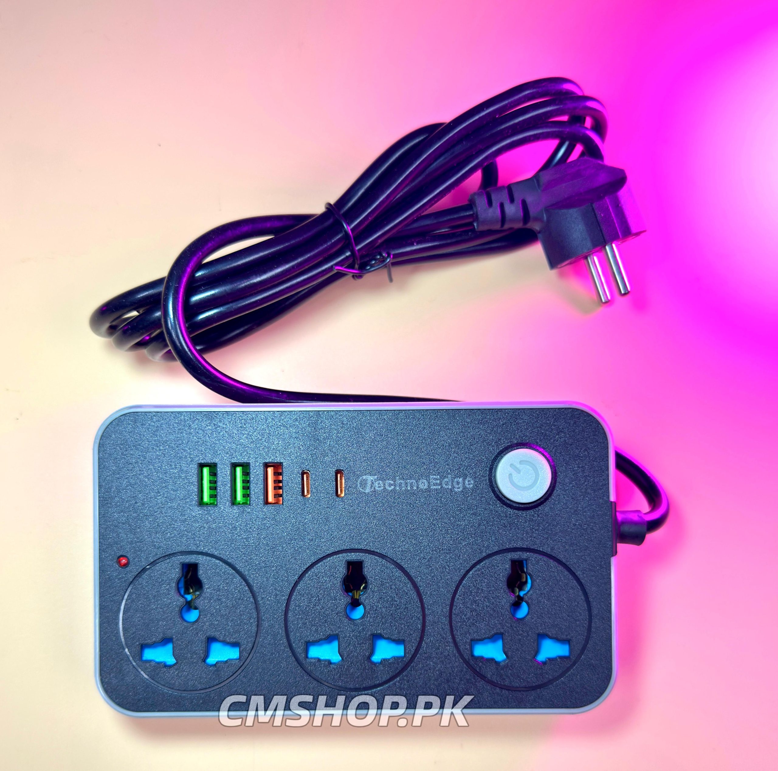 TechnoEdge Power Extension Board Surge Protector - Image 3
