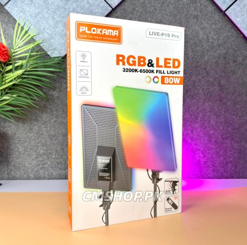 Plokama Live-P19 Pro Application Scenarios  Fill Light Panel