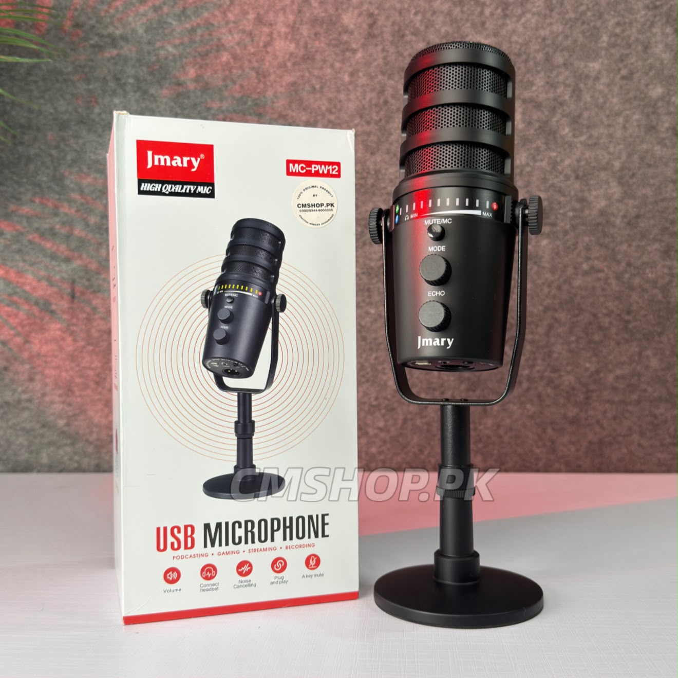 Jmary MC-PW12 XLR & Professional USB Microphone