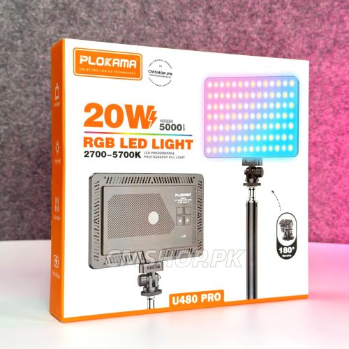 Plokama U480 Pro Rechargable RGB Light