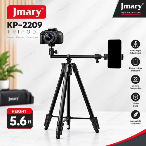 Jmary KP-2209 Overhead Tripod for camera & mobile
